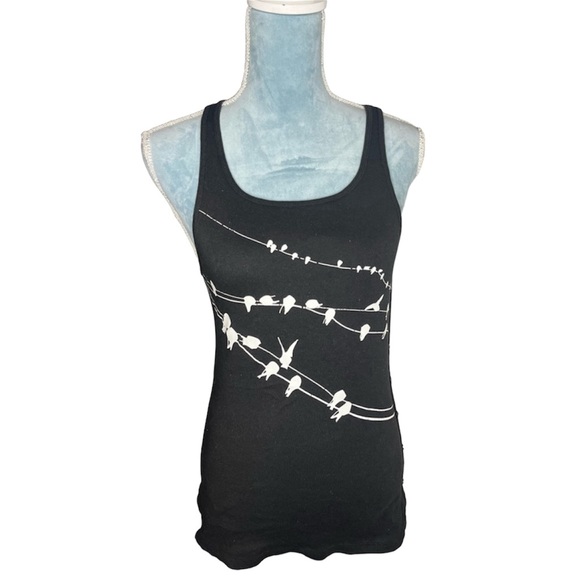 🦋SOLD🦋Norma Kamali Song Bird Tee - Picture 1 of 5
